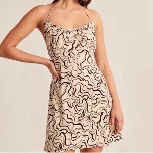 NWT Abercrombie & Fitch Halter Mini Dress